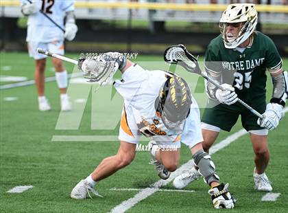 Thumbnail 2 in Notre Dame, WH @ Daniel Hand (CIAC Class M Semifinal) photogallery.