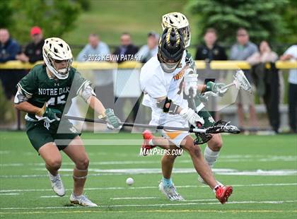 Thumbnail 1 in Notre Dame, WH @ Daniel Hand (CIAC Class M Semifinal) photogallery.