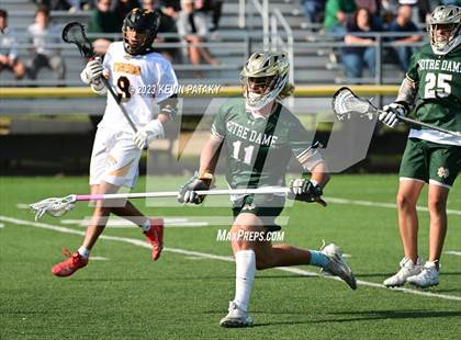 Thumbnail 2 in Notre Dame, WH @ Daniel Hand (CIAC Class M Semifinal) photogallery.