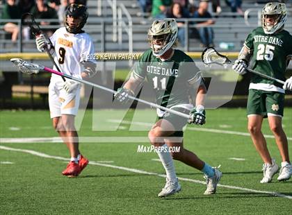 Thumbnail 2 in Notre Dame, WH @ Daniel Hand (CIAC Class M Semifinal) photogallery.