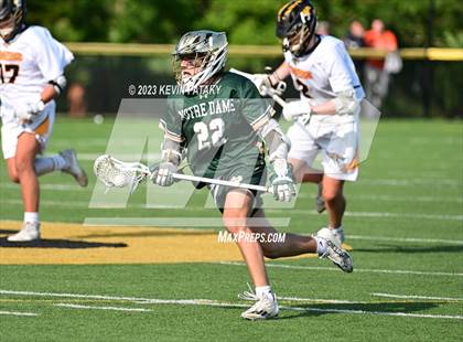 Thumbnail 2 in Notre Dame, WH @ Daniel Hand (CIAC Class M Semifinal) photogallery.