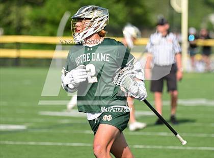 Thumbnail 2 in Notre Dame, WH @ Daniel Hand (CIAC Class M Semifinal) photogallery.