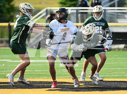 Thumbnail 3 in Notre Dame, WH @ Daniel Hand (CIAC Class M Semifinal) photogallery.
