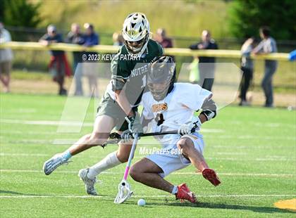 Thumbnail 2 in Notre Dame, WH @ Daniel Hand (CIAC Class M Semifinal) photogallery.