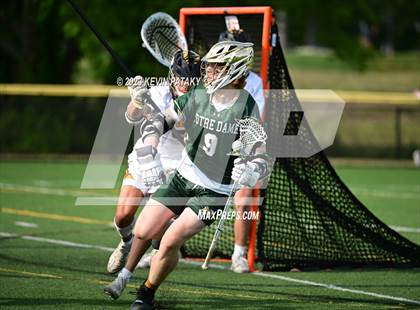 Thumbnail 2 in Notre Dame, WH @ Daniel Hand (CIAC Class M Semifinal) photogallery.