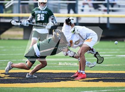 Thumbnail 3 in Notre Dame, WH @ Daniel Hand (CIAC Class M Semifinal) photogallery.