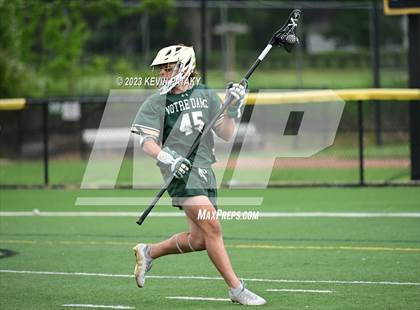 Thumbnail 2 in Notre Dame, WH @ Daniel Hand (CIAC Class M Semifinal) photogallery.