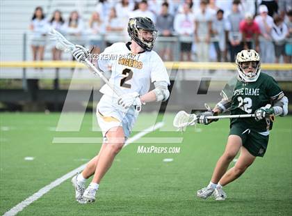 Thumbnail 2 in Notre Dame, WH @ Daniel Hand (CIAC Class M Semifinal) photogallery.