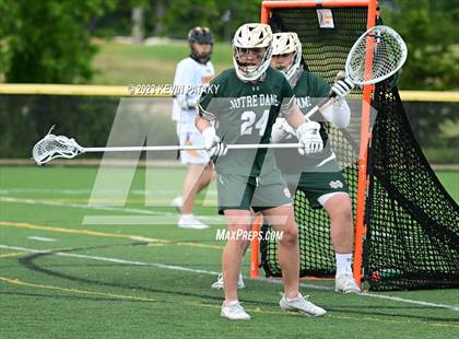 Thumbnail 2 in Notre Dame, WH @ Daniel Hand (CIAC Class M Semifinal) photogallery.