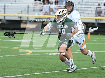 Thumbnail 2 in Notre Dame, WH @ Daniel Hand (CIAC Class M Semifinal) photogallery.
