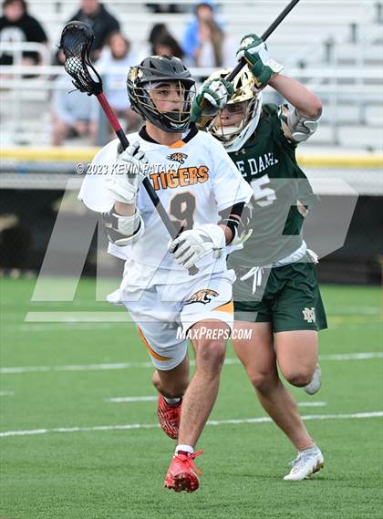 Thumbnail 3 in Notre Dame, WH @ Daniel Hand (CIAC Class M Semifinal) photogallery.