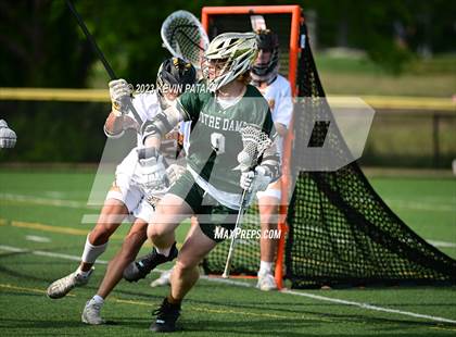 Thumbnail 3 in Notre Dame, WH @ Daniel Hand (CIAC Class M Semifinal) photogallery.