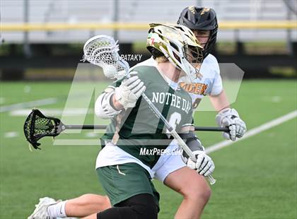 Thumbnail 3 in Notre Dame, WH @ Daniel Hand (CIAC Class M Semifinal) photogallery.