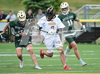 Thumbnail 2 in Notre Dame, WH @ Daniel Hand (CIAC Class M Semifinal) photogallery.