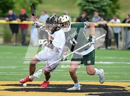 Thumbnail 2 in Notre Dame, WH @ Daniel Hand (CIAC Class M Semifinal) photogallery.