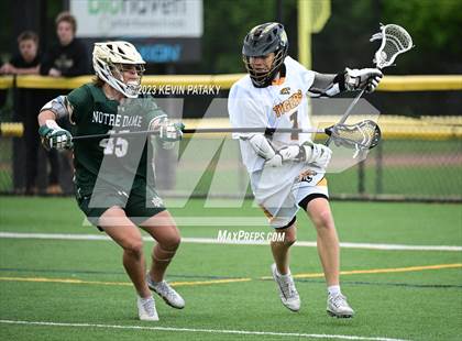 Thumbnail 3 in Notre Dame, WH @ Daniel Hand (CIAC Class M Semifinal) photogallery.