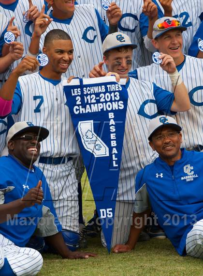 Thumbnail 3 in Capital Christian vs. Escalon (CIF SJS D5 Final) photogallery.