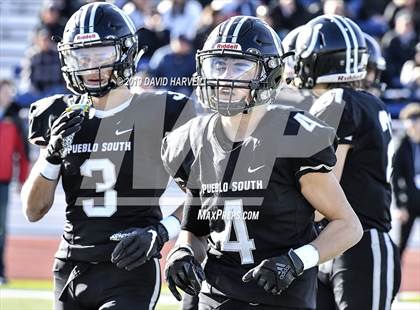 Thumbnail 2 in Pueblo South vs. Palmer Ridge (CHSAA 3A Final) photogallery.