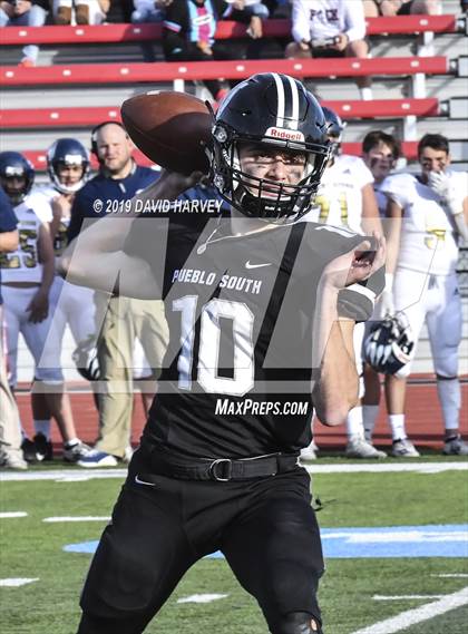 Thumbnail 2 in Pueblo South vs. Palmer Ridge (CHSAA 3A Final) photogallery.