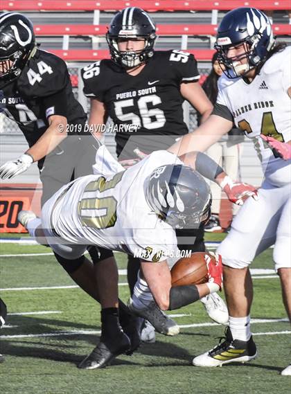 Thumbnail 2 in Pueblo South vs. Palmer Ridge (CHSAA 3A Final) photogallery.