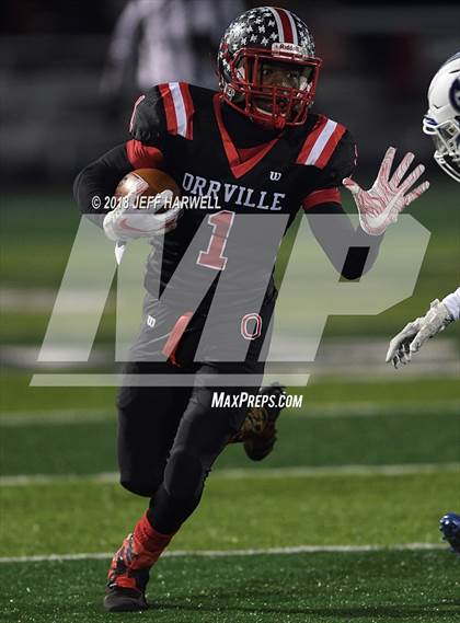 Thumbnail 1 in Orrville vs. Gilmour Academy (OHSAA D5 Regional Semifinal) photogallery.