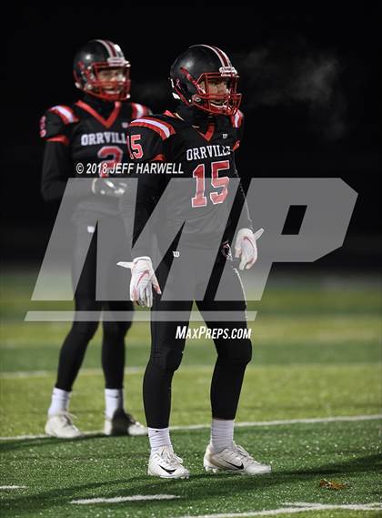 Thumbnail 3 in Orrville vs. Gilmour Academy (OHSAA D5 Regional Semifinal) photogallery.