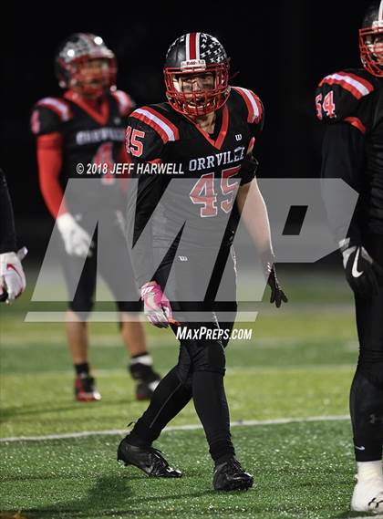 Thumbnail 2 in Orrville vs. Gilmour Academy (OHSAA D5 Regional Semifinal) photogallery.