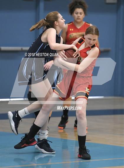 Thumbnail 1 in Mission Viejo vs Corona del Mar (CdM Tip Off Tournament) photogallery.