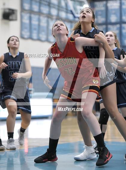 Thumbnail 1 in Mission Viejo vs Corona del Mar (CdM Tip Off Tournament) photogallery.