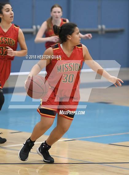 Thumbnail 2 in Mission Viejo vs Corona del Mar (CdM Tip Off Tournament) photogallery.