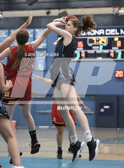 Thumbnail 3 in Mission Viejo vs Corona del Mar (CdM Tip Off Tournament) photogallery.