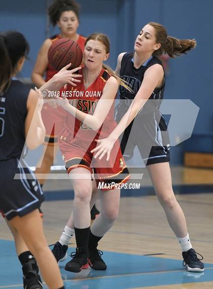 Thumbnail 1 in Mission Viejo vs Corona del Mar (CdM Tip Off Tournament) photogallery.