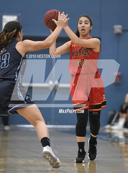 Thumbnail 2 in Mission Viejo vs Corona del Mar (CdM Tip Off Tournament) photogallery.