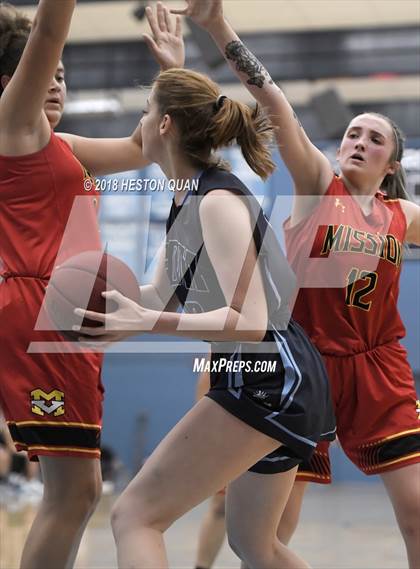 Thumbnail 2 in Mission Viejo vs Corona del Mar (CdM Tip Off Tournament) photogallery.
