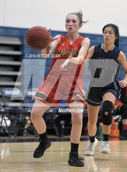 Thumbnail 3 in Mission Viejo vs Corona del Mar (CdM Tip Off Tournament) photogallery.