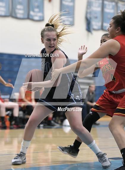 Thumbnail 1 in Mission Viejo vs Corona del Mar (CdM Tip Off Tournament) photogallery.