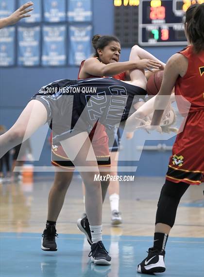 Thumbnail 2 in Mission Viejo vs Corona del Mar (CdM Tip Off Tournament) photogallery.