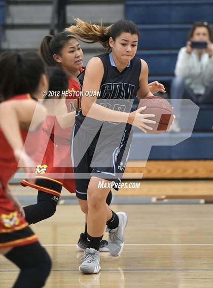 Thumbnail 2 in Mission Viejo vs Corona del Mar (CdM Tip Off Tournament) photogallery.