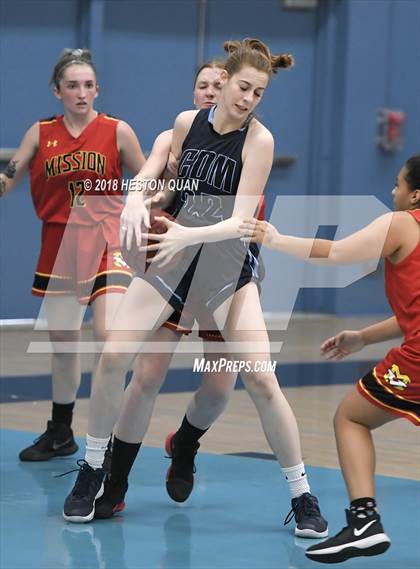 Thumbnail 1 in Mission Viejo vs Corona del Mar (CdM Tip Off Tournament) photogallery.
