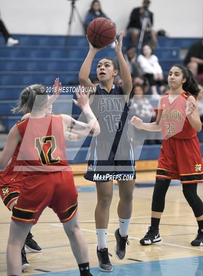 Thumbnail 3 in Mission Viejo vs Corona del Mar (CdM Tip Off Tournament) photogallery.