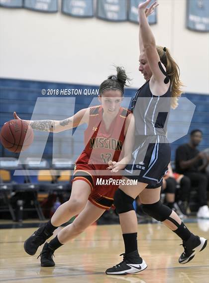 Thumbnail 1 in Mission Viejo vs Corona del Mar (CdM Tip Off Tournament) photogallery.