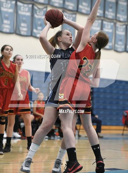 Thumbnail 2 in Mission Viejo vs Corona del Mar (CdM Tip Off Tournament) photogallery.