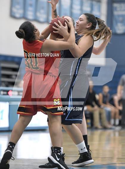 Thumbnail 1 in Mission Viejo vs Corona del Mar (CdM Tip Off Tournament) photogallery.