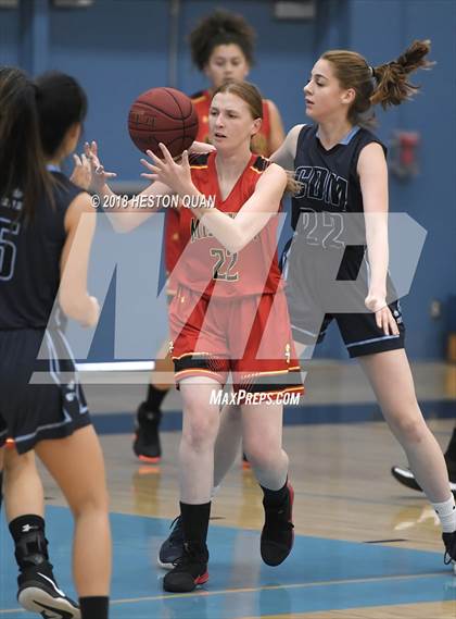 Thumbnail 2 in Mission Viejo vs Corona del Mar (CdM Tip Off Tournament) photogallery.