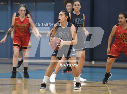Thumbnail 3 in Mission Viejo vs Corona del Mar (CdM Tip Off Tournament) photogallery.