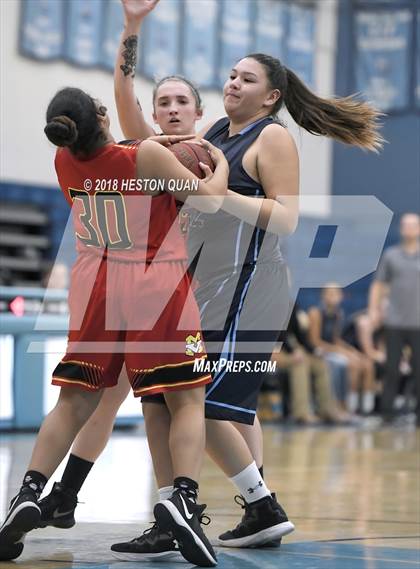 Thumbnail 2 in Mission Viejo vs Corona del Mar (CdM Tip Off Tournament) photogallery.