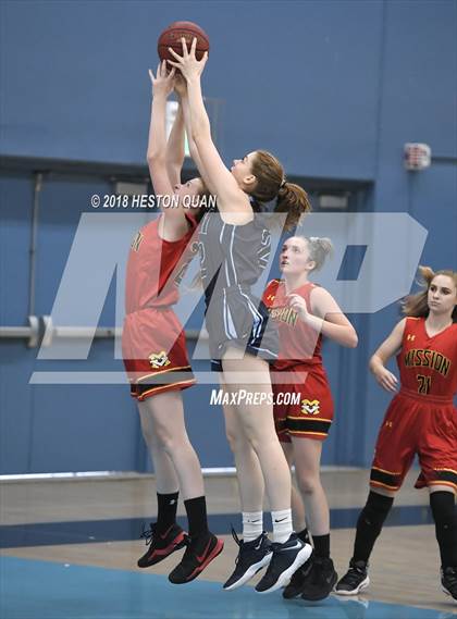 Thumbnail 2 in Mission Viejo vs Corona del Mar (CdM Tip Off Tournament) photogallery.