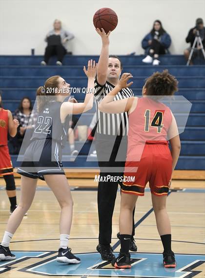 Thumbnail 2 in Mission Viejo vs Corona del Mar (CdM Tip Off Tournament) photogallery.