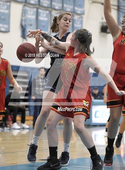 Thumbnail 2 in Mission Viejo vs Corona del Mar (CdM Tip Off Tournament) photogallery.