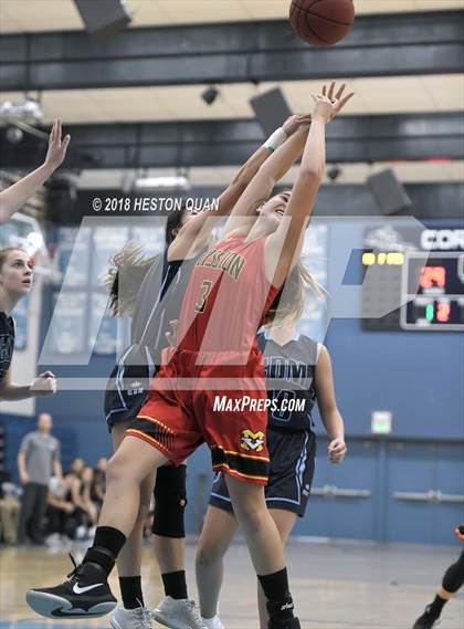 Thumbnail 1 in Mission Viejo vs Corona del Mar (CdM Tip Off Tournament) photogallery.